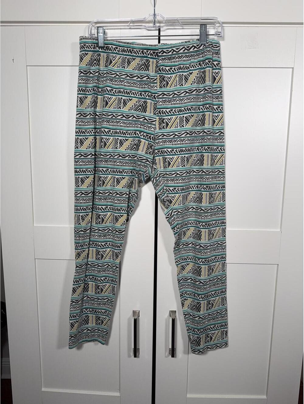 Cato Women's Pajama Pants in Geometric Print, Large